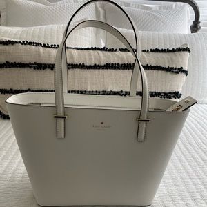 Kate Spade White Tote